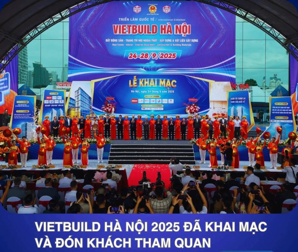 khai mạc vietbuild hà nội lần 3 2025