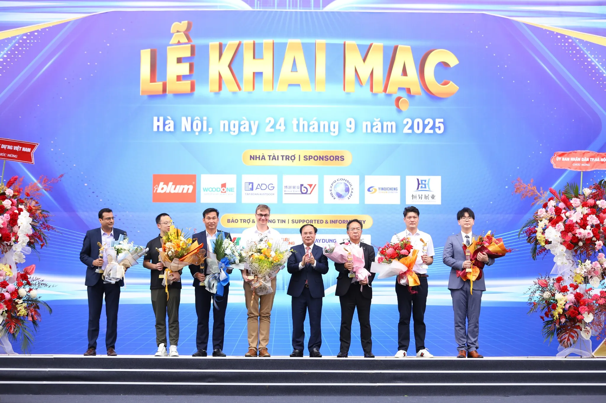 Buổi khai mạc Vietbuild Hà Nội lần 3 diễn ra vào ngày 24/09 tại Hà Nội