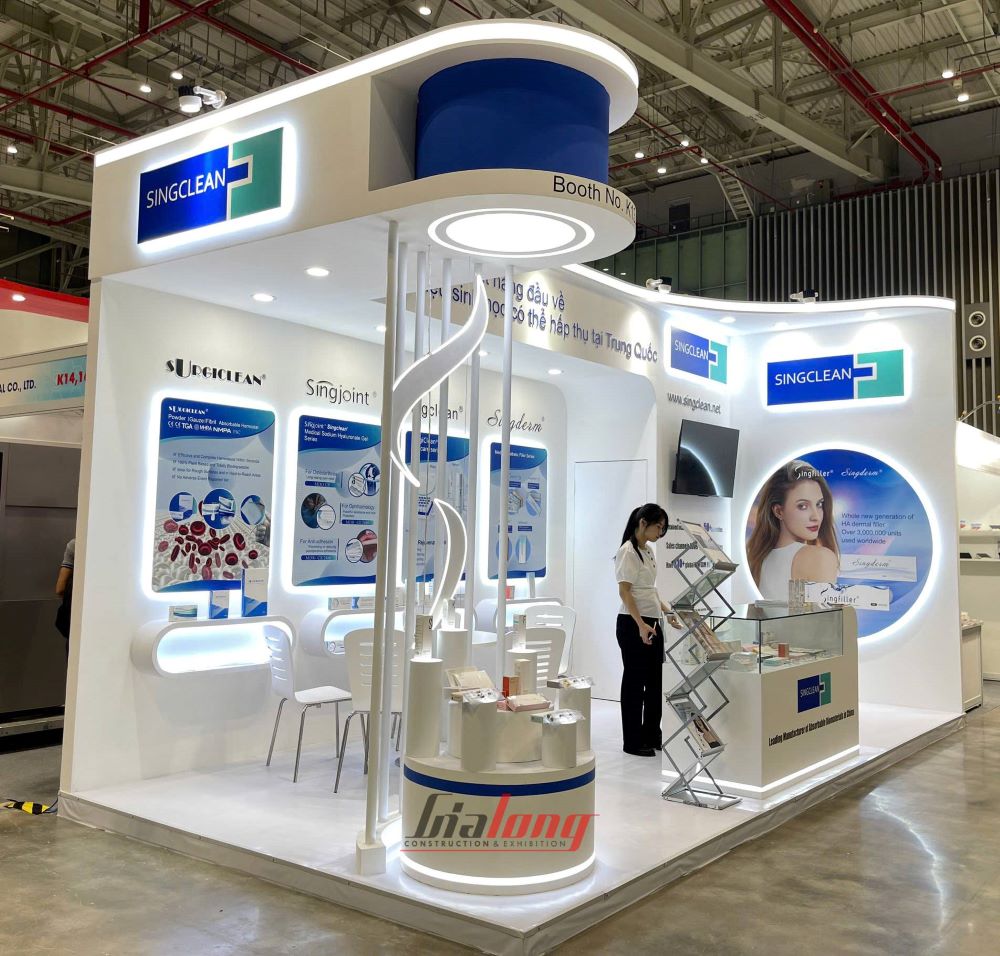 Gia Long là đơn vị hàng đầu trong lĩnh vực thiết kế và thi công gian hàng