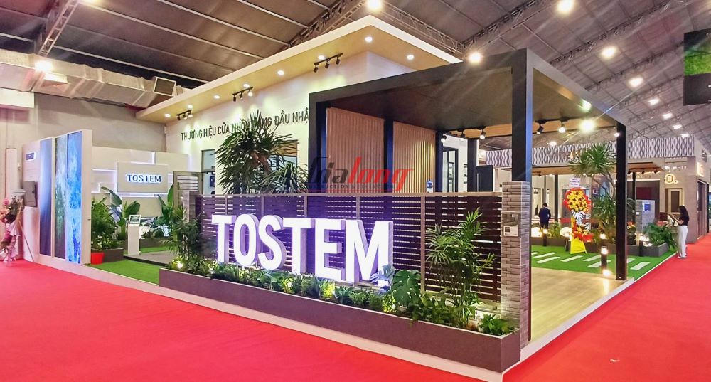 Sản phẩm trưng bày tại triển lãm ngành xây dựng