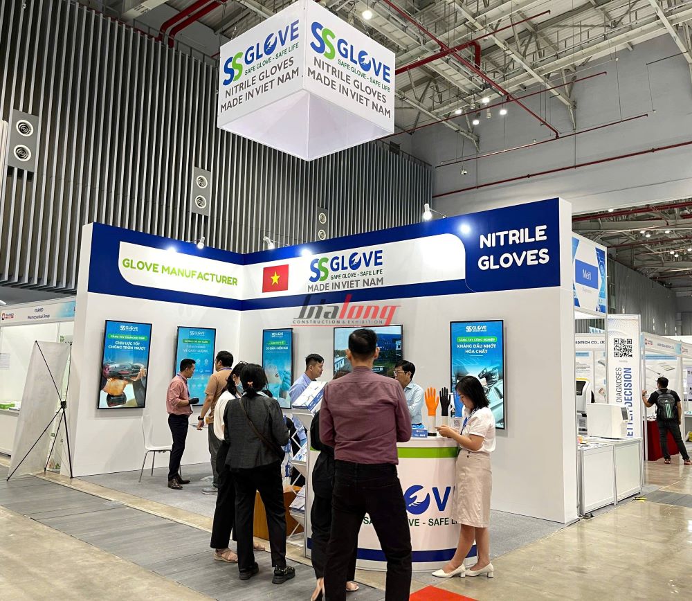 Giải pháp thiết kế thi công gian hàng cho triển lãm HIDEC 2025