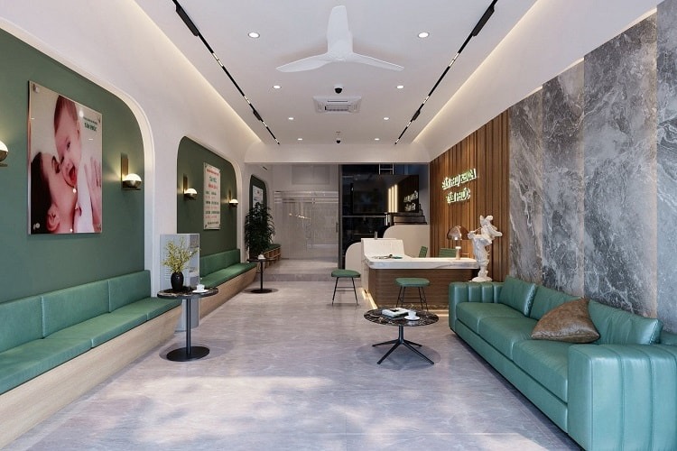 Mẫu thiết kế phòng khám sản phụ khoa 1 Mẫu thiết kế phòng khám sản phụ khoa 1