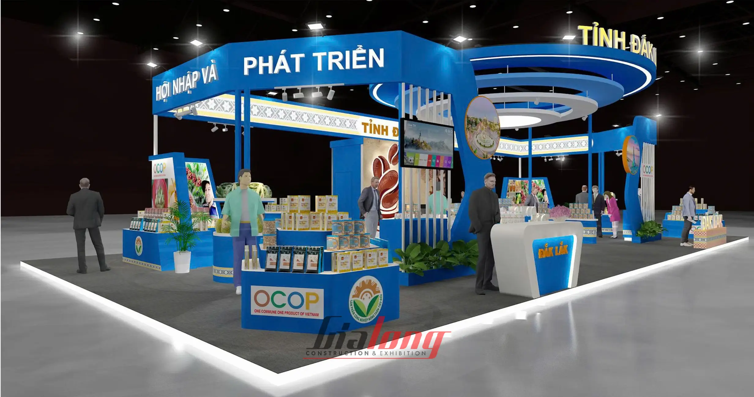 lễ khai mạc hội chợ mùa thu