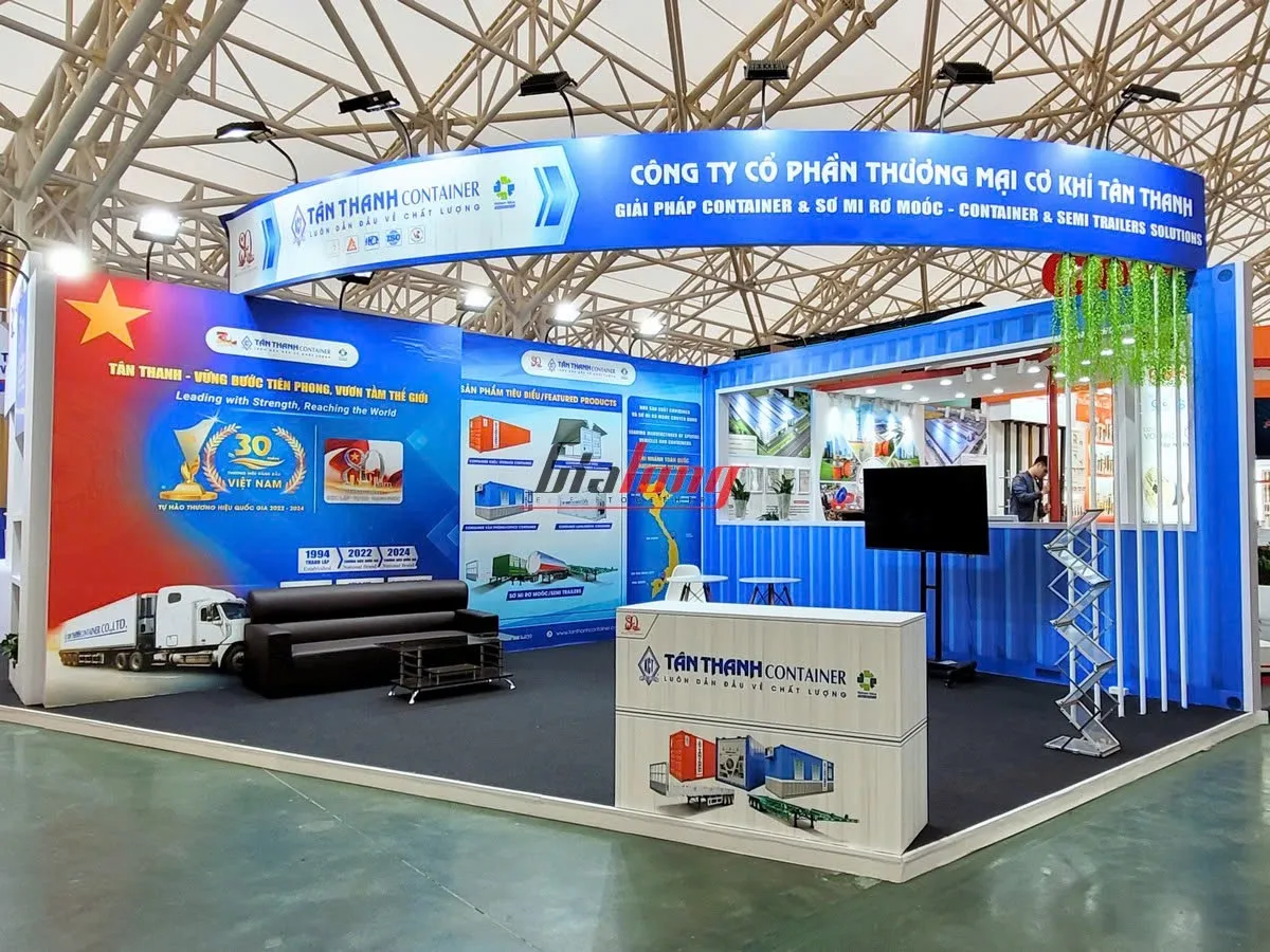 Thiết kế gian hàng - Exhibition booth design Thiết kế gian hàng - Exhibition booth design