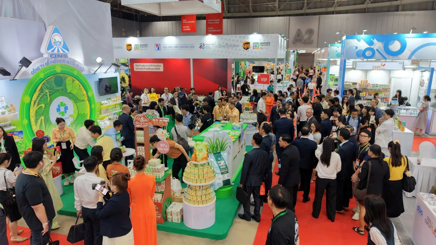 Các khu vực trưng bày nổi bật được giới thiệu trong khai mạc Vietnam Foodexpo 2025