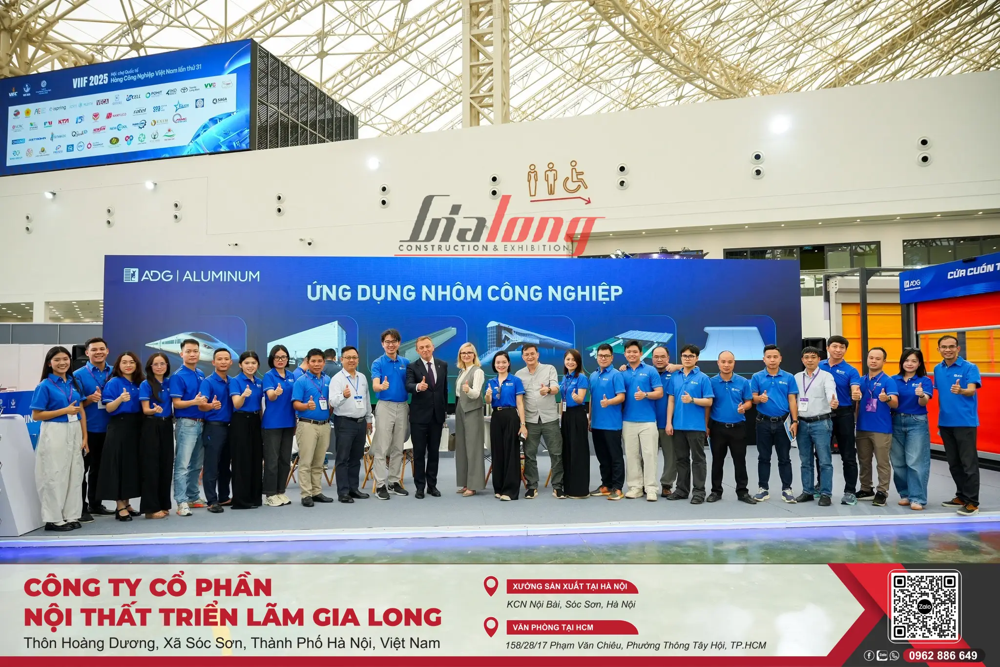 Một trong những gian hàng Ausdoor ấn tượng nhất tại VIIF 2025 chính là khu vực trưng bày của AusDoor