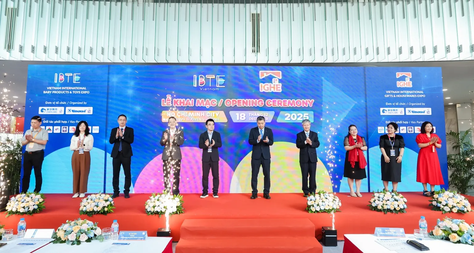 Buổi khai mạc IBTE diễn ra vào sáng ngày 18/12/2025