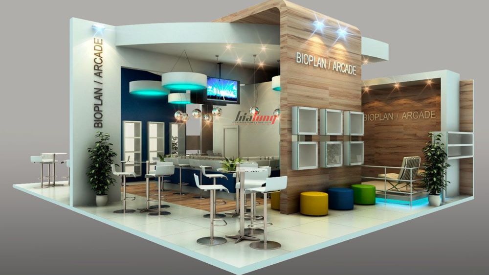 Các loại gian hàng hội chợ triển lãm