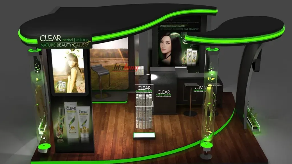 Một số mẫu mẫu gian hàng trưng bày sản phẩm đẹp năm 2026 do Gia Long thiết kế 5