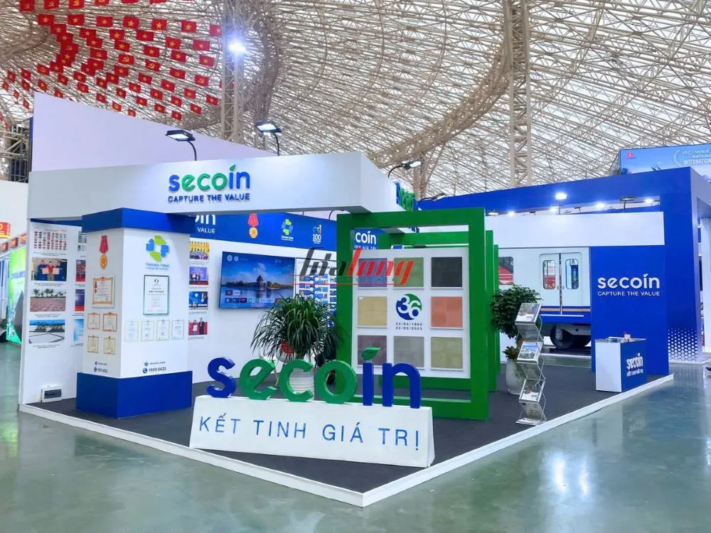 Lưu ý khi thiết kế gian hàng trưng bày sản phẩm