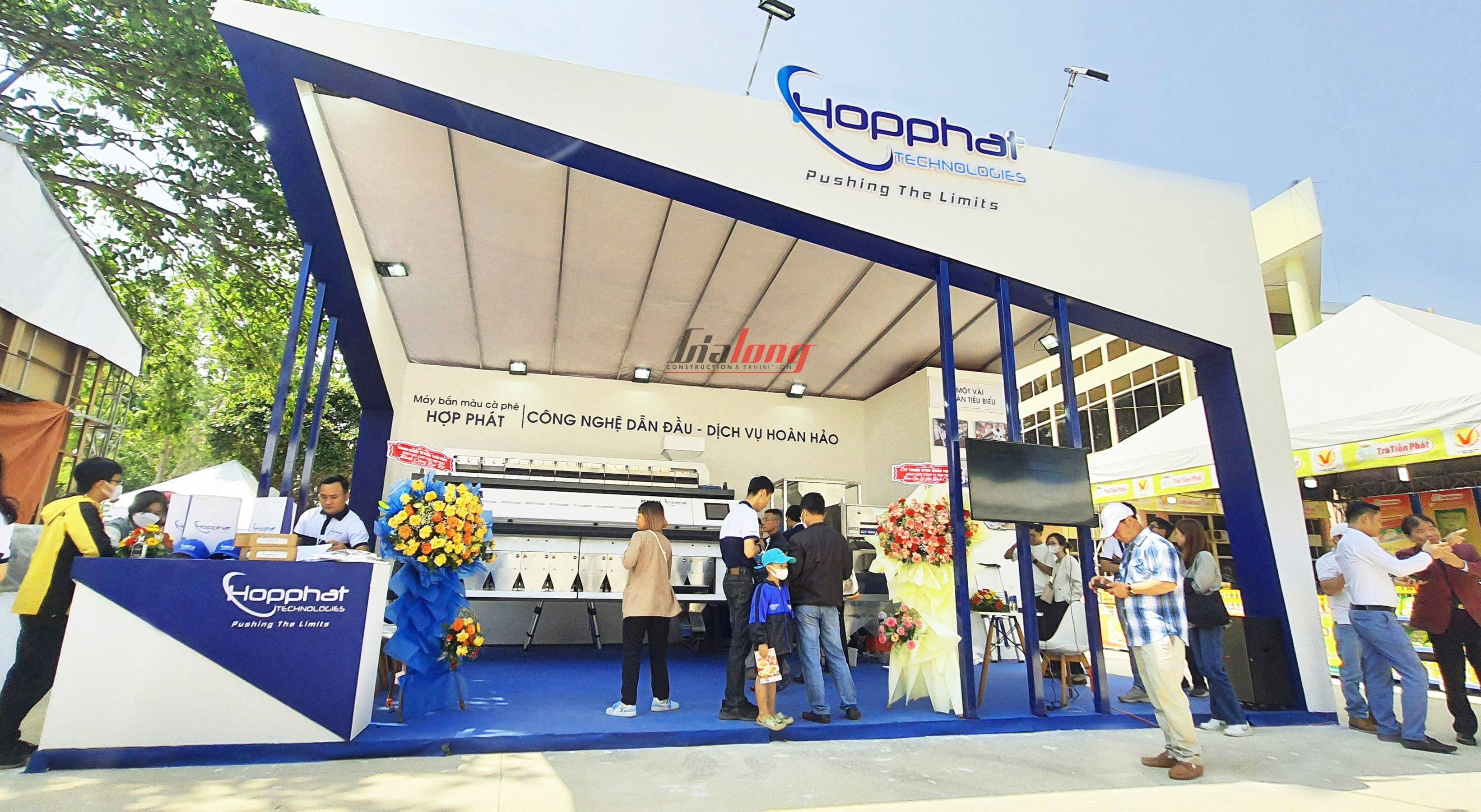 Mẫu gian hàng trưng bày sản phẩm nông nghiệp​ - Mẫu 2