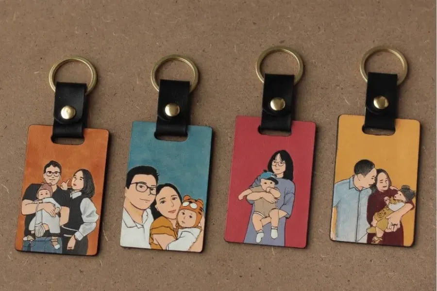 Mẫu thiết kế quà lưu niệm cá nhân hóa