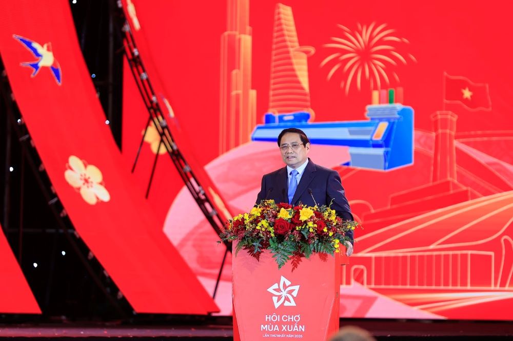 Phát biểu quan trọng từ Thủ tướng Phạm Minh Chính tại buổi khai mạc Hội chợ Mùa Xuân 2026 Phát biểu quan trọng từ Thủ tướng Phạm Minh Chính tại buổi khai mạc Hội chợ Mùa Xuân 2026