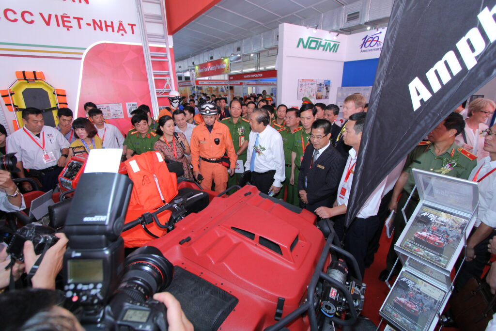 Fire Safety & Rescue exhibition attracts a large number of visitors