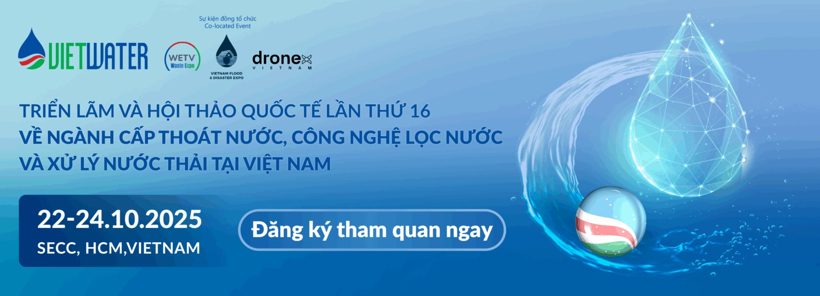 Tổng quan triển lãm Vietwater 2025 Tổng quan triển lãm Vietwater 2025