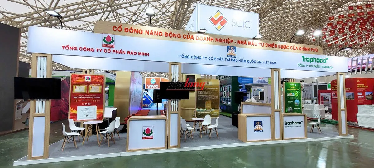Gia Long đơn vị có nhiều năm kinh nghiệm trong việc thi công gian hàng tại triển lãm quốc tế