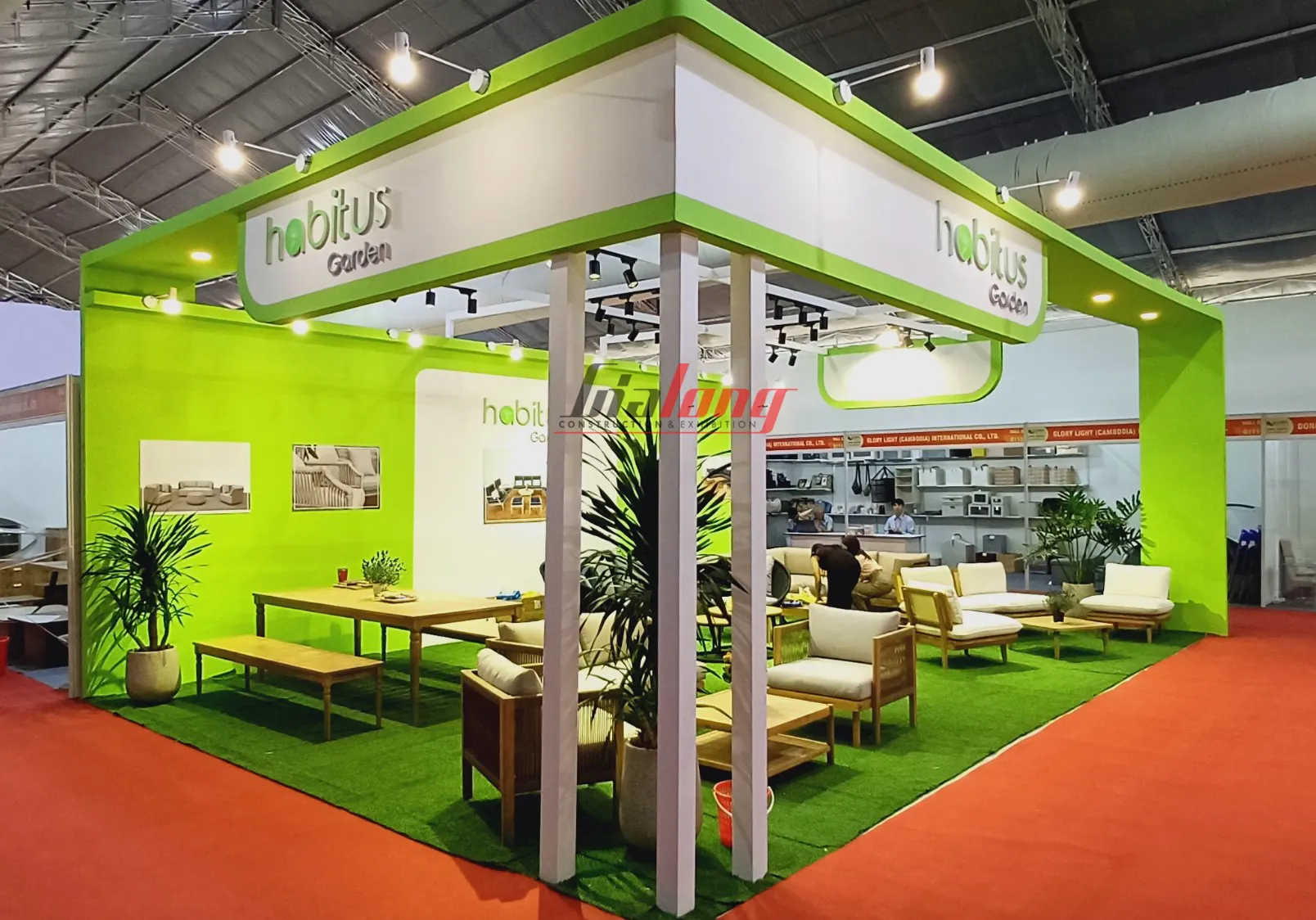 Thiết kế thi công gian hàng - Design and construction of booth Thiết kế thi công gian hàng - Design and construction of booth