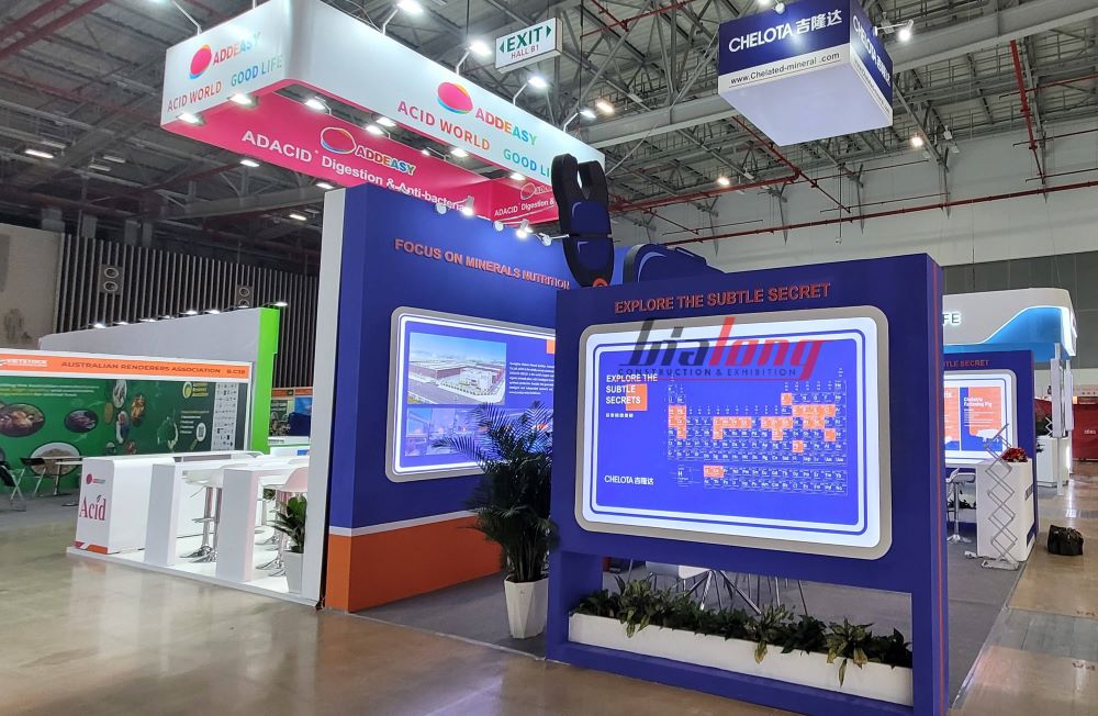 Gia Long đơn vị chuyên thi công gian hàng triển lãm - Exhibition booth designers contractors