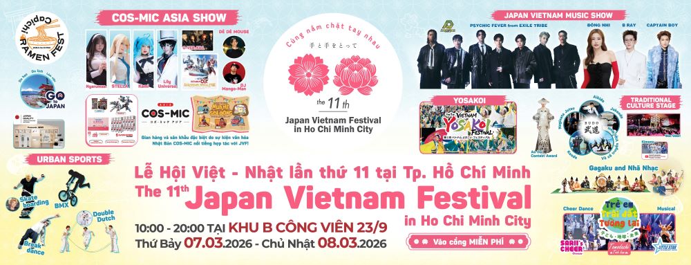 Tổng quan về triển lãm Japan Vietnam Festival 2026