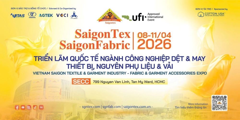 Detailed information about SaigonTex 2026 exhibition